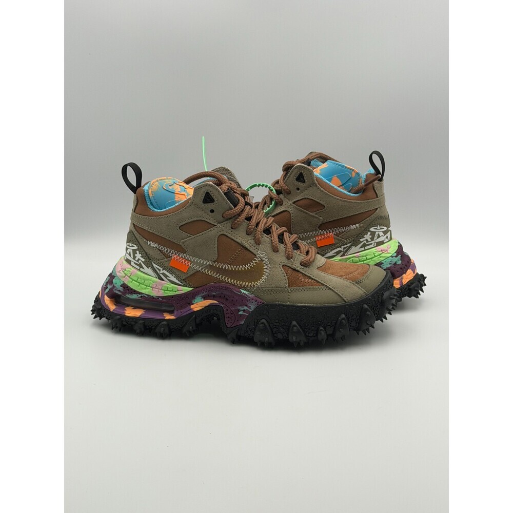 Off-White X Nike Air Terra Forma Sneakers Men's 6 Archaed Brown Green DQ1615-200 - Picture 7 of 15
